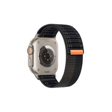 Schwarzes Novo Loop Armband – sportlicher Look & sicherer Halt für Alltag und Training