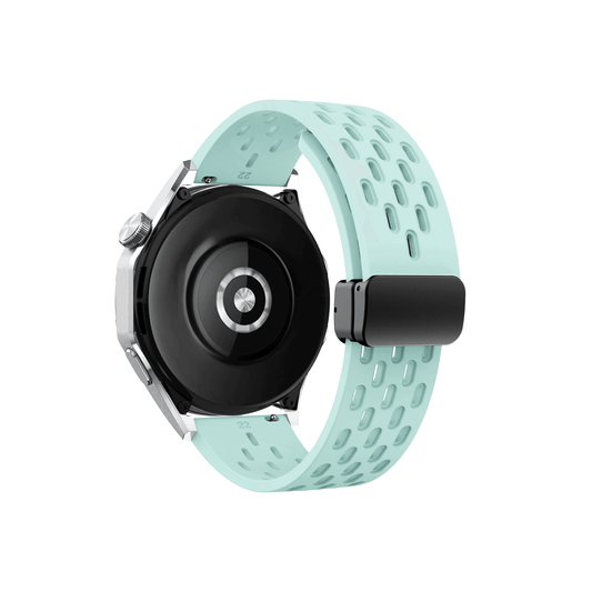 Mintfarbenes Sportarmband mit Magnetverschluss – leicht, flexibel und modern