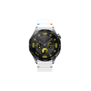 Amazfit kompatibles Sportarmband Weiß, Aurum-Serie, wasserfest, 20mm.