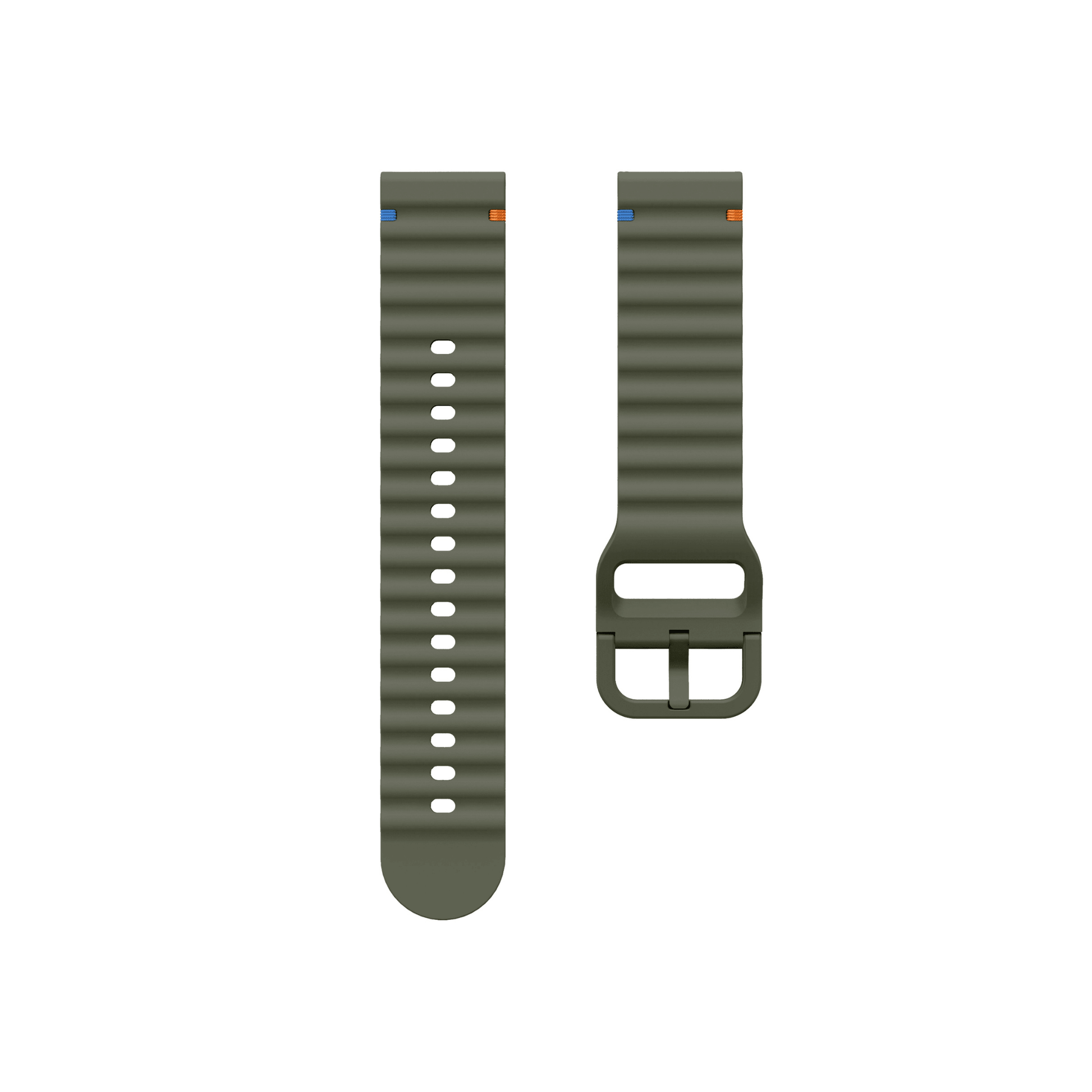 Aurum Sportarmband Grün, flexibel und wasserfest, 20mm für Amazfit Smartwatch.