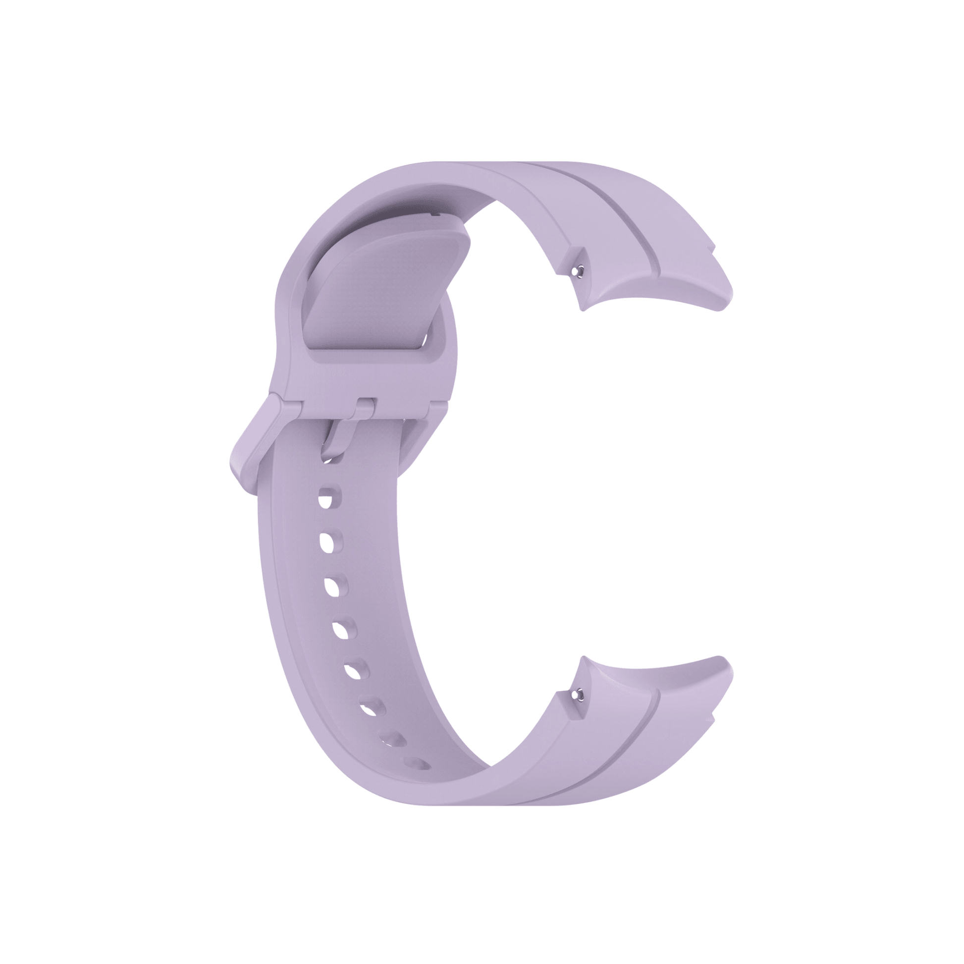 Zweite Seite des Smartbandz Armbands in Violett – weich, langlebig und flexibel.