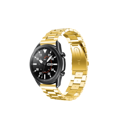 Samsung Watch mit goldenem Edelstahlarmband – luxuriöses Chain-Modell von Smartbandz