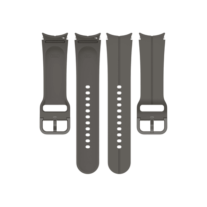 Komplettes Armband-Set in Anthrazit – stylisch, sportlich und vielseitig kombinierbar.