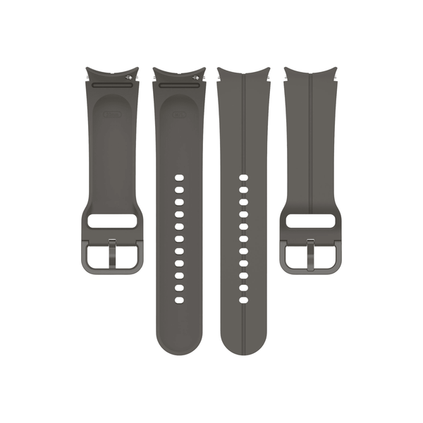 Komplettes Armband-Set in Anthrazit – stylisch, sportlich und vielseitig kombinierbar.