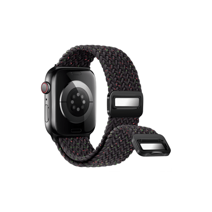 Textilarmband Casual Loop in Schwarz – angenehm zu tragen & ideal für elegante Looks