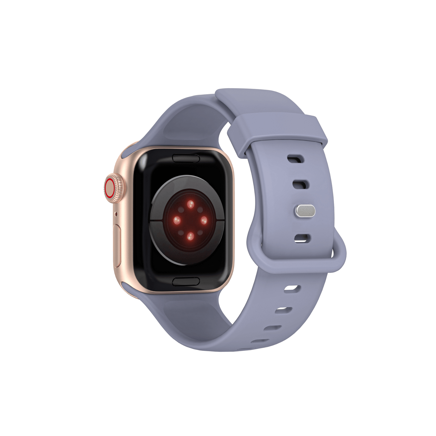 Hellgraues Apple Watch Armband – schweißresistent, modern & super angenehm zu tragen