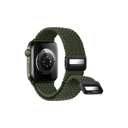 Casual Loop Militärgrün – widerstandsfähiges Armband mit starkem Magnetverschluss