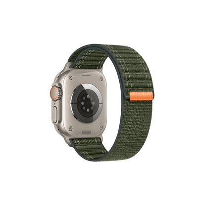 Militärgrünes Novo Loop Armband – ideal für Outdoor-Abenteuer und sportliche Aktivitäten