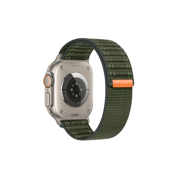 Militärgrünes Novo Loop Armband – ideal für Outdoor-Abenteuer und sportliche Aktivitäten