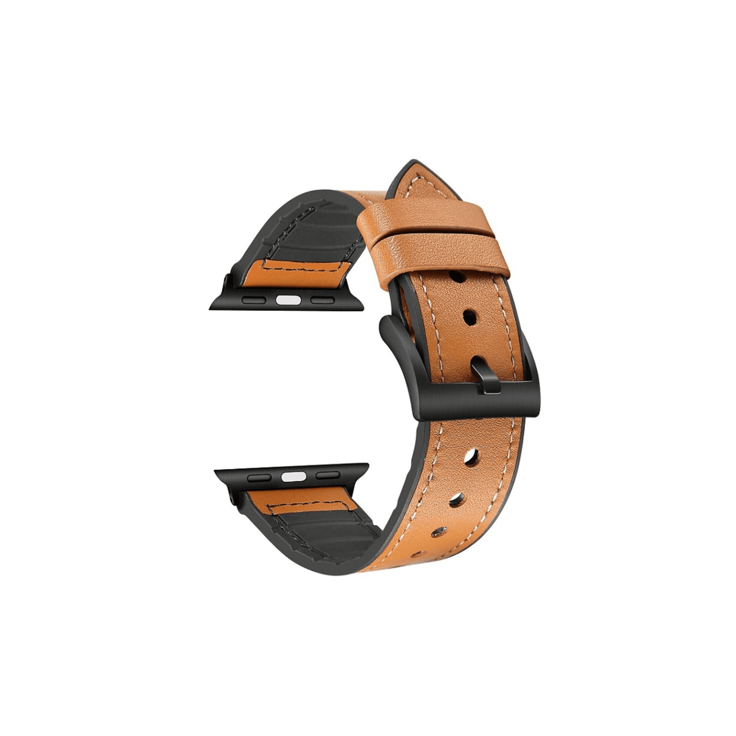 Apple Watch Classic Lederarmband in Braun – edler Allrounder für Business und Freizeit, angenehm zu tragen.
