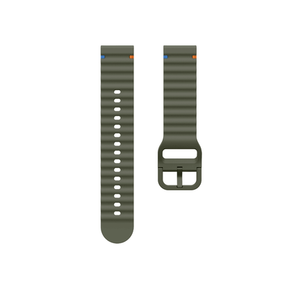 Aurum Silikonarmband in Grün – rutschfest, wasserabweisend & robust für Abenteuer