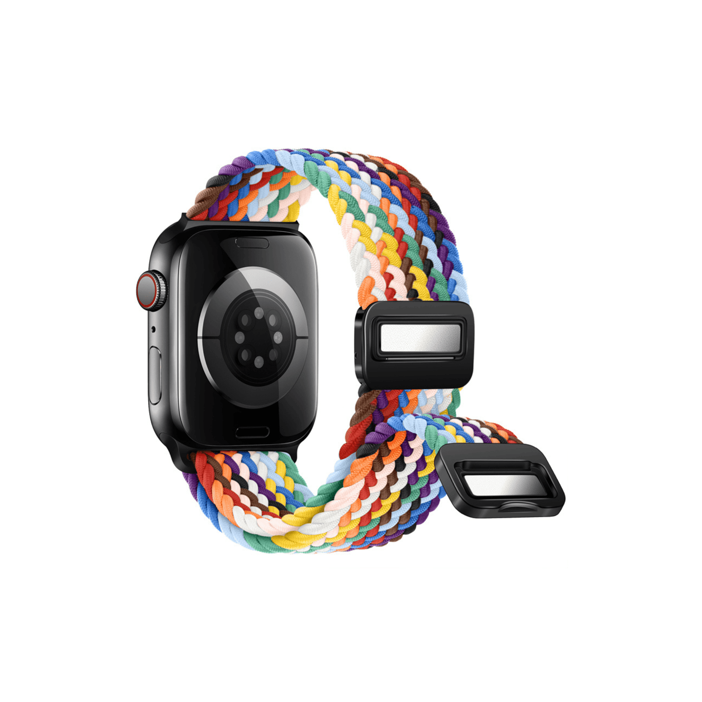 Rainbow Casual Loop – stylisches, atmungsaktives Armband mit sicherem Magnetverschluss