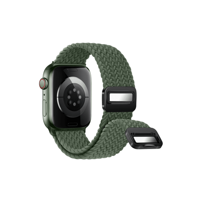 Olivegrünes Apple Watch Armband – robust & elegant für Alltag und Training