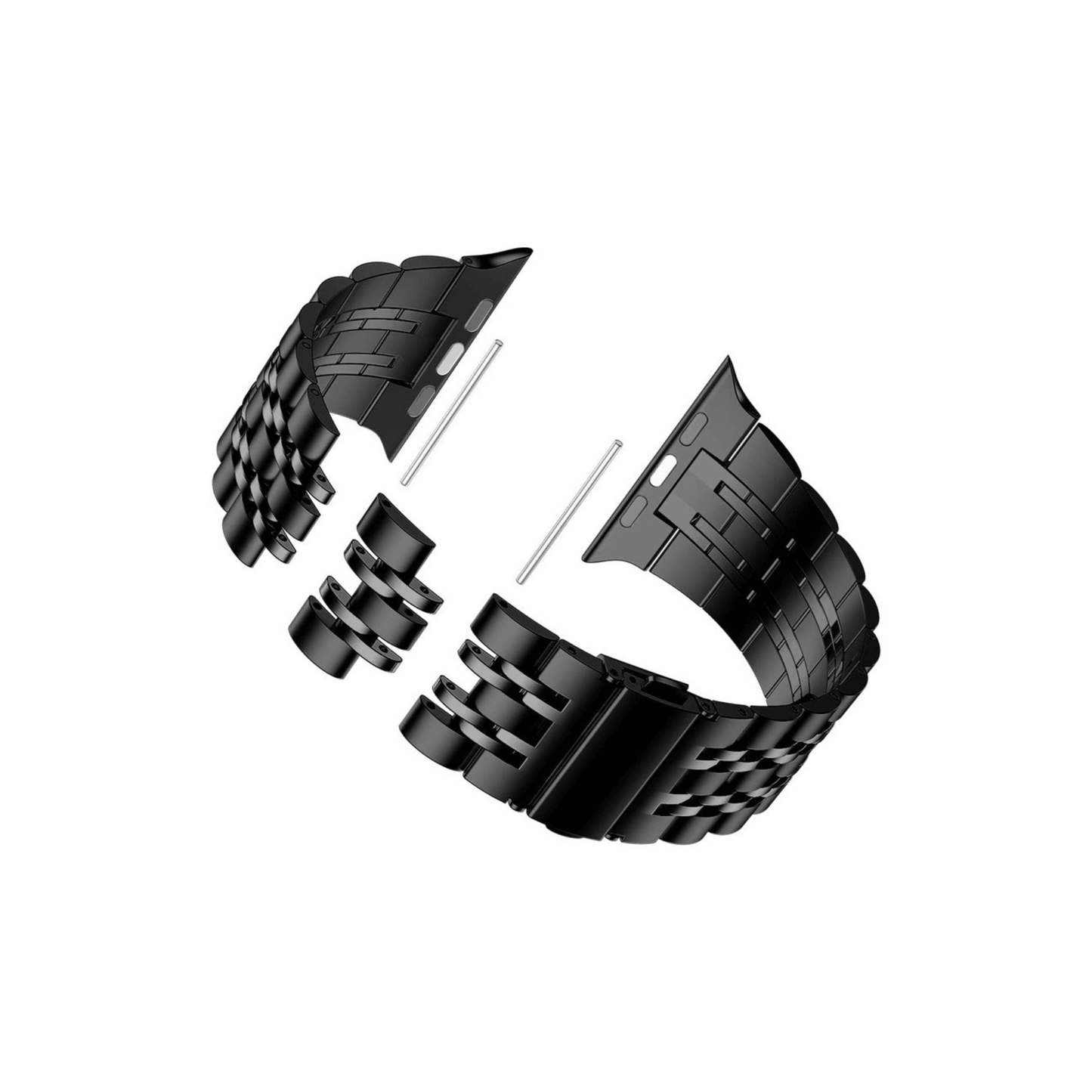 Elegantes Edelstahlarmband Allure in Schwarz – markant, sicher & hochwertig verarbeitet