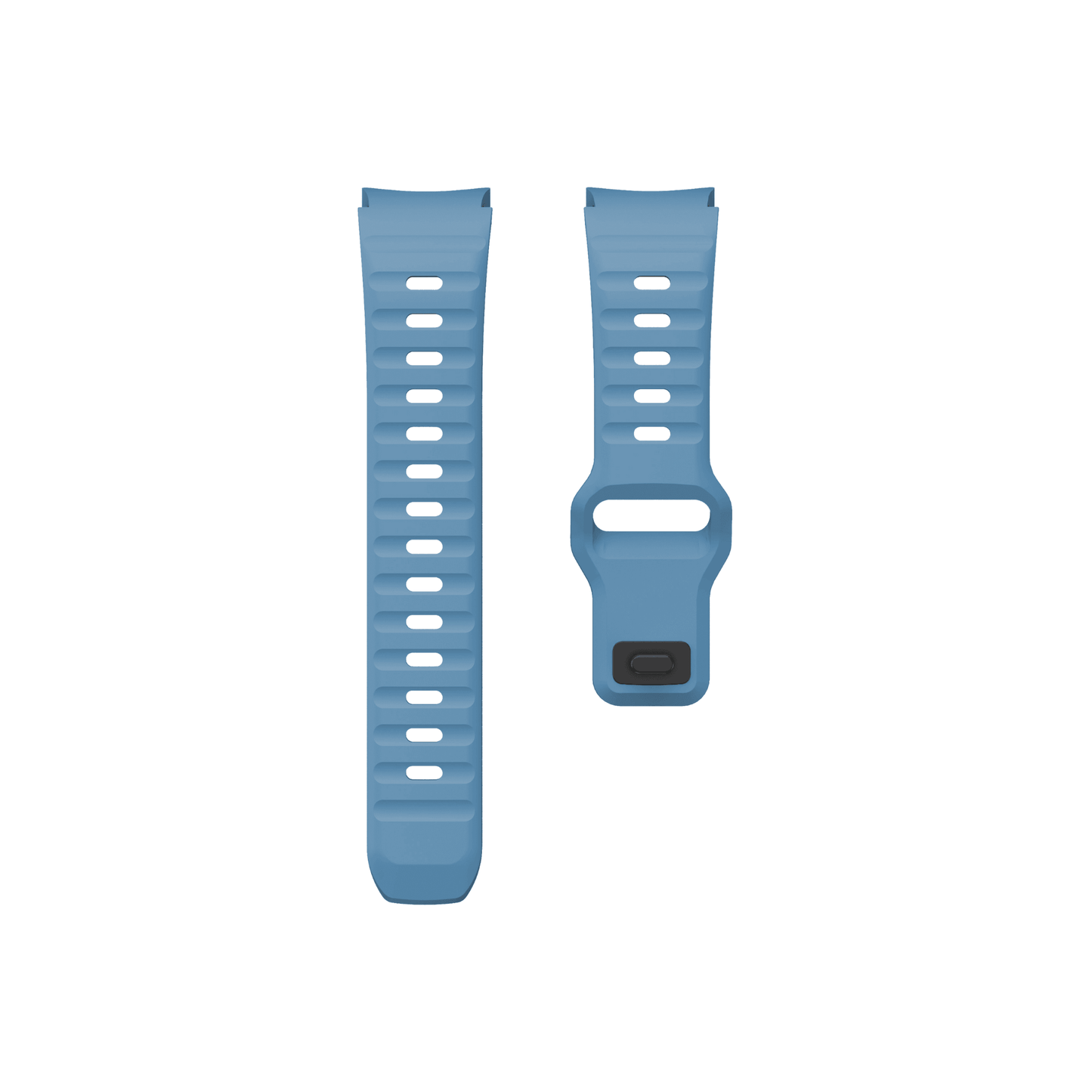 Sportarmband in Blau für 20 mm Anschlüsse – eleganter Look für Workouts und Alltag.