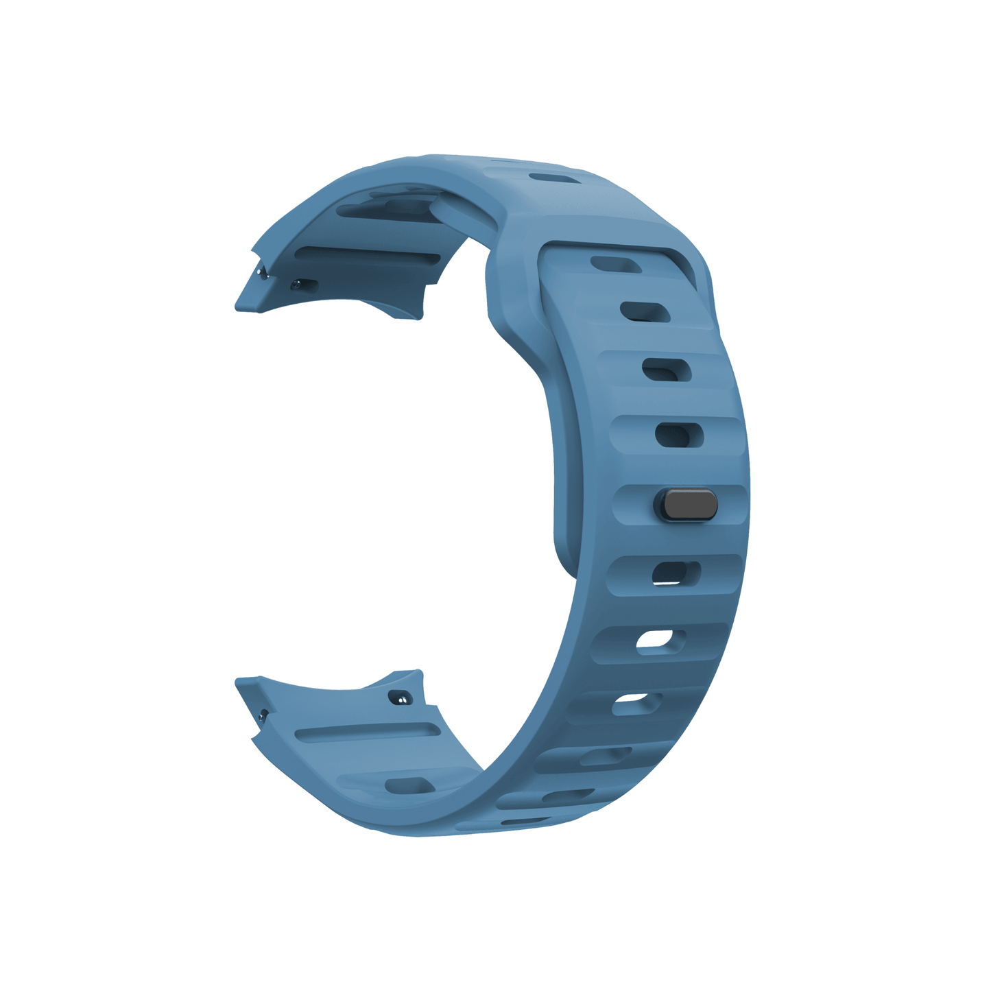 Blaues Fit Pulse Armband – atmungsaktiv, leicht und perfekt für aktive Trägerinnen und Träger.