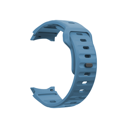 Blaues Fit Pulse Armband – atmungsaktiv, leicht und perfekt für aktive Trägerinnen und Träger.