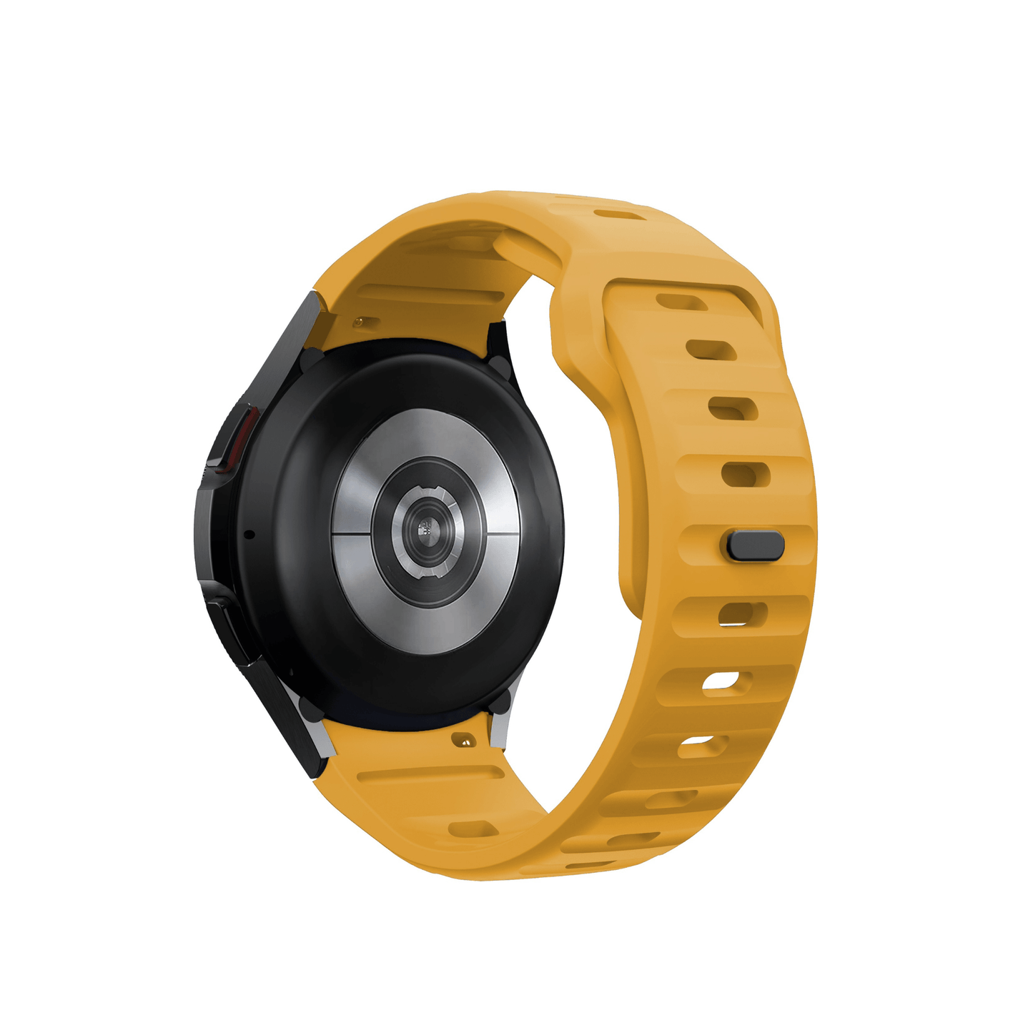 Gelbes Fit Pulse Armband – atmungsaktiv, leicht und perfekt für aktive Trägerinnen und Träger.