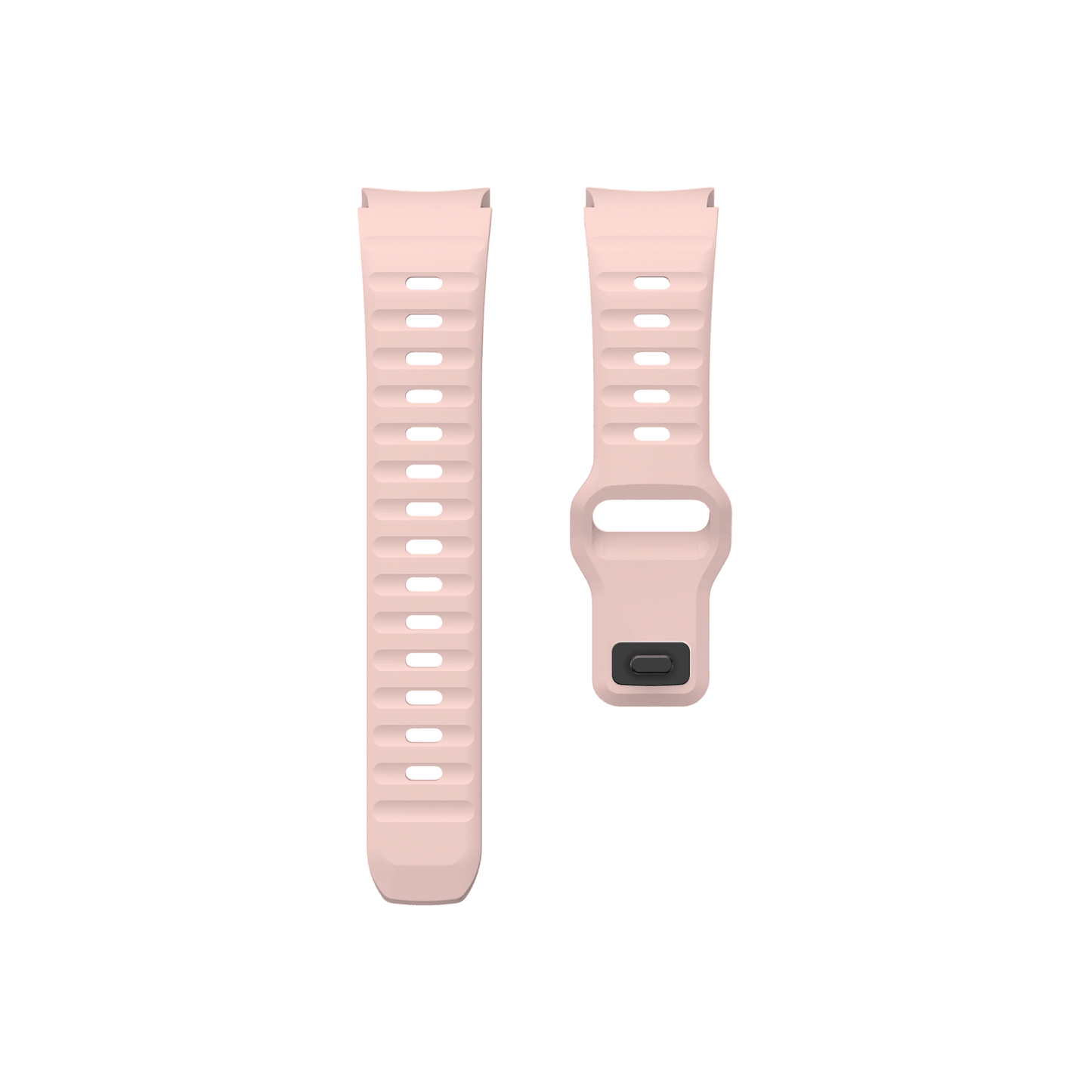 Flexibles Silikonarmband in Pink – stylischer Begleiter für deine Smartwatch mit optimalem Halt.
