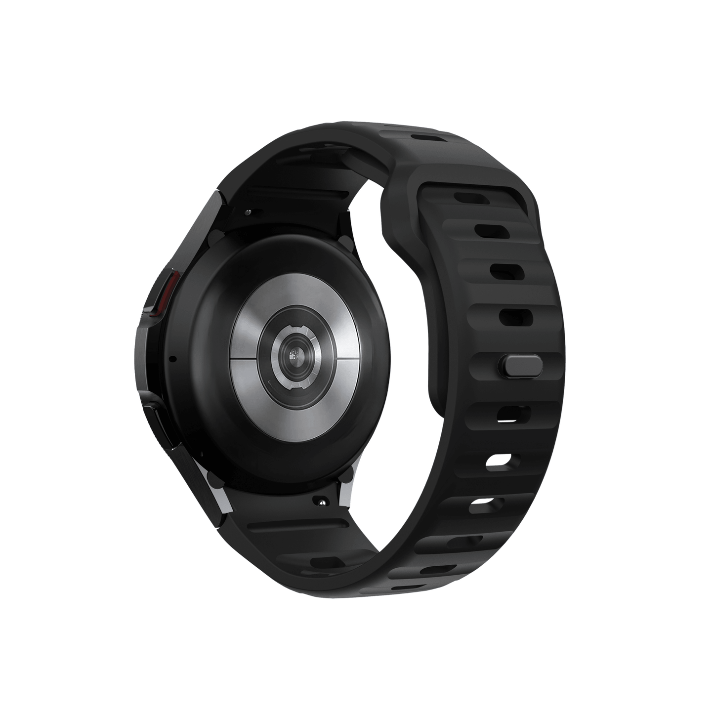 Schwarzes Fit Pulse Armband – atmungsaktiv, leicht und perfekt für aktive Trägerinnen und Träger.