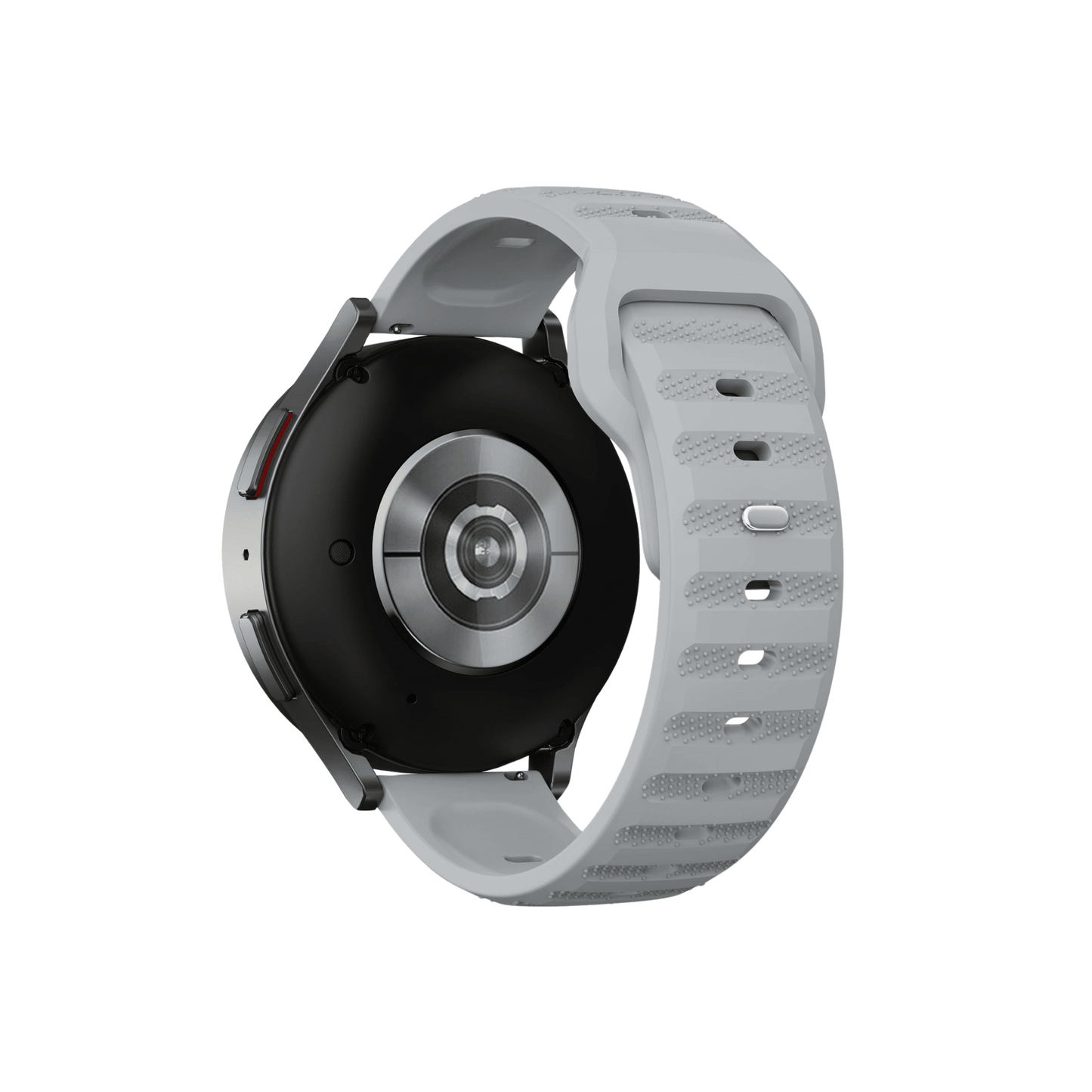 Invictus Silikonarmband in Hellgrau – dezentes Sportarmband für Alltag und Training