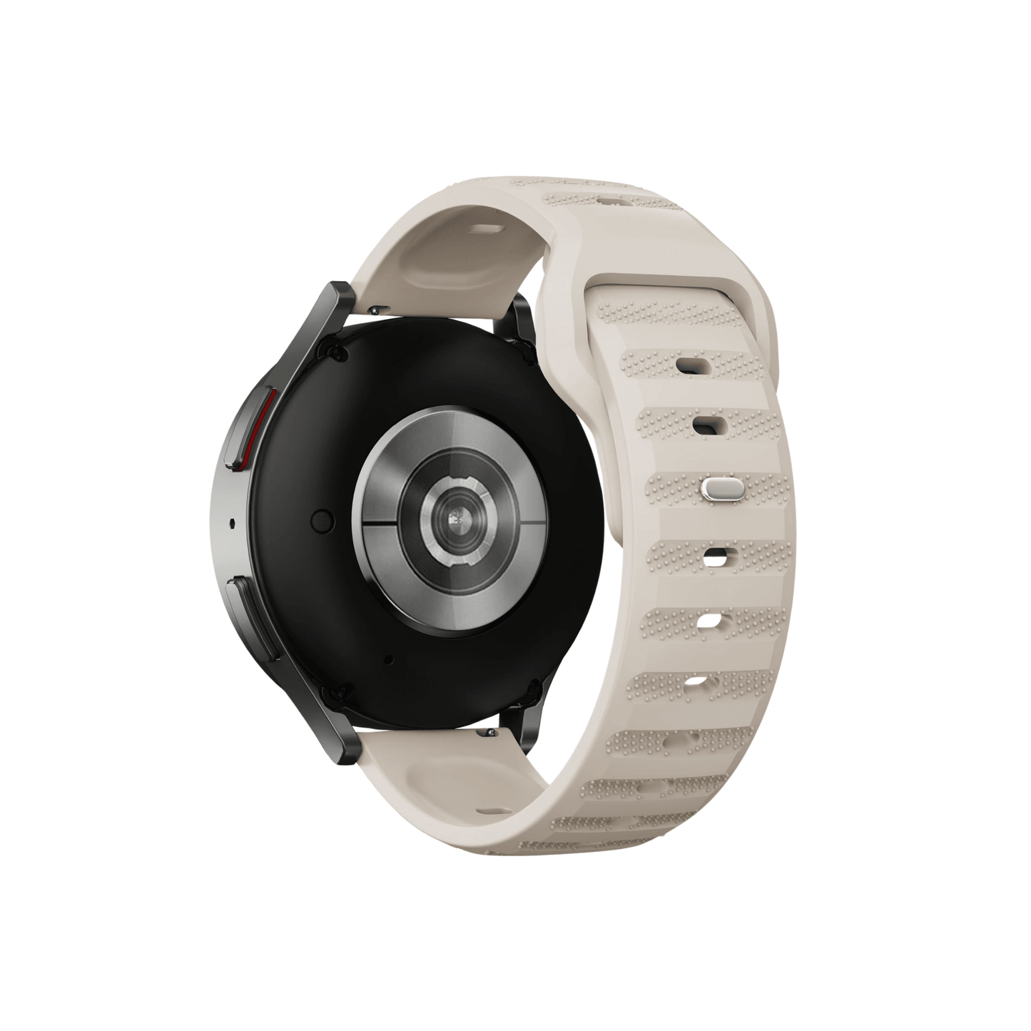 Invictus Silikonarmband in Polarsternweiß – elegantes, robustes Sportarmband für 20 mm Watches
