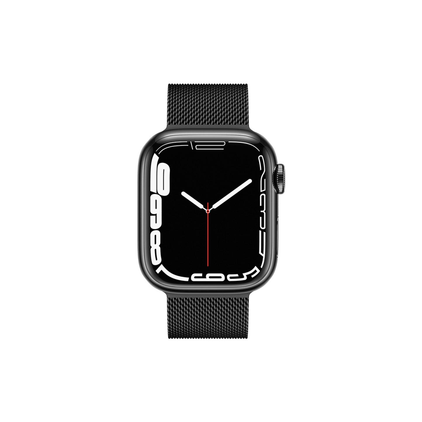 Elegantes Milanaise Armband in Schwarz – langlebig, robust und zeitlos