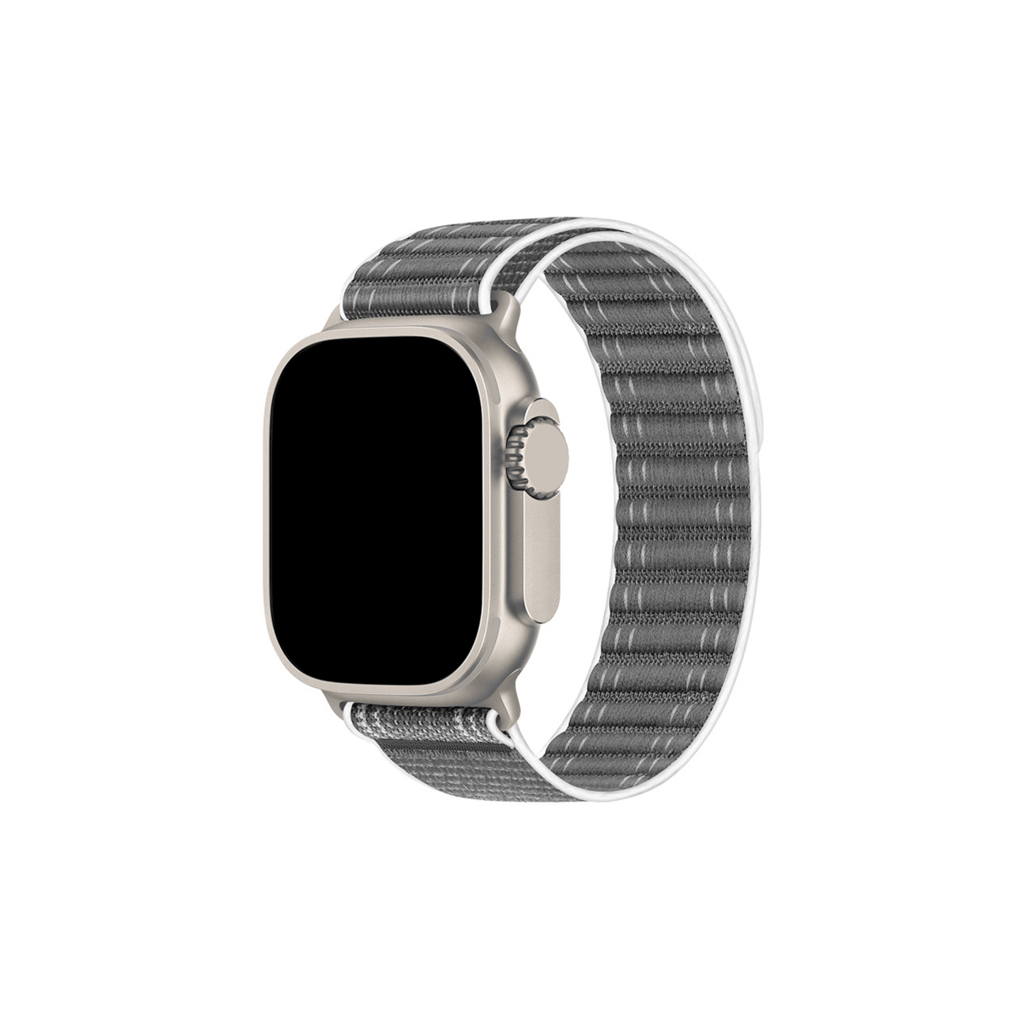 Novo Loop Armband in Grau – klassisch, funktional & sportlich für Apple Watch