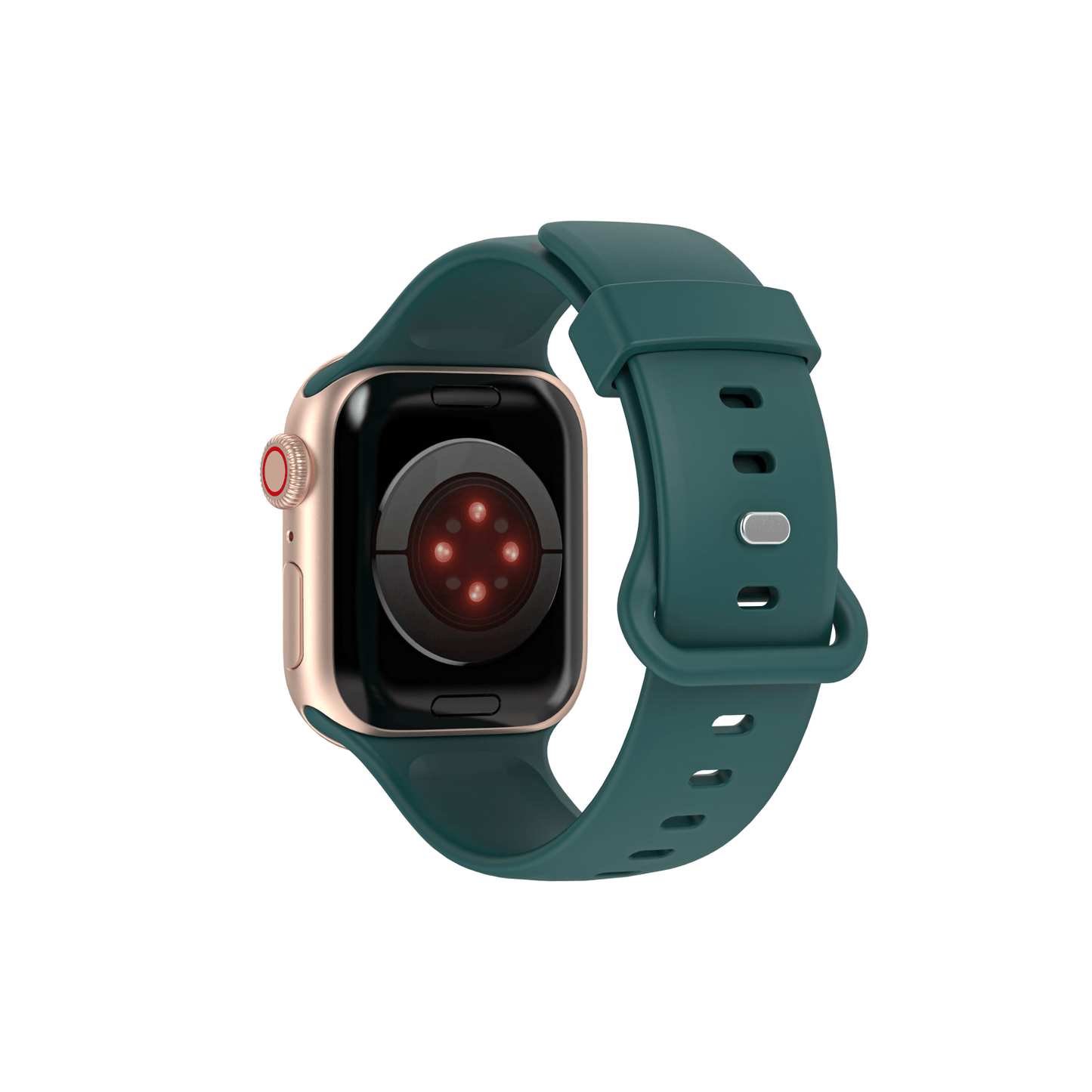 Wasserfestes Silikonarmband in Olive – ideal für Outdoor, Alltag & Fitness