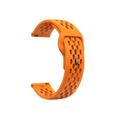 Sportliches Silikonarmband in Orange – ideal für Bewegung, Sport & Abenteuer