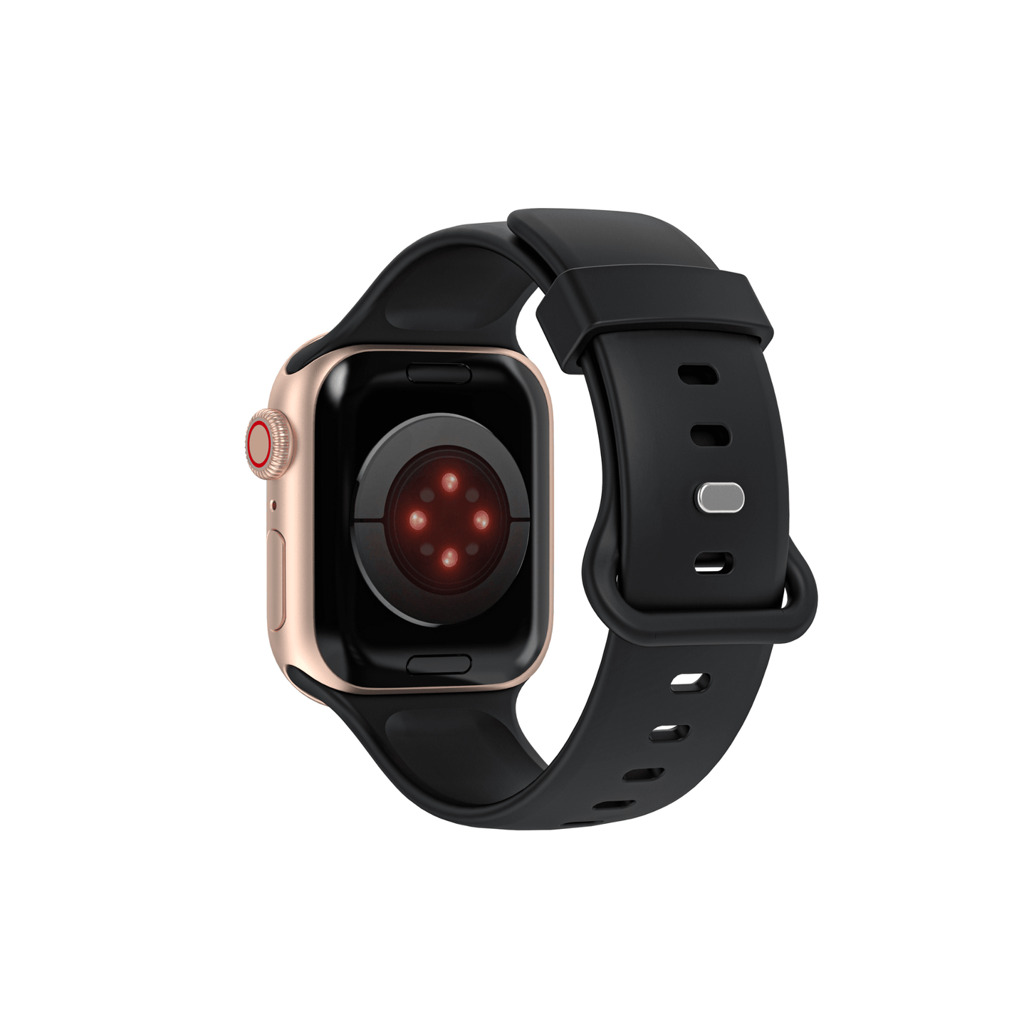 Elegantes & robustes Armband in Schwarz – schweißfest & perfekt für Business & Sport