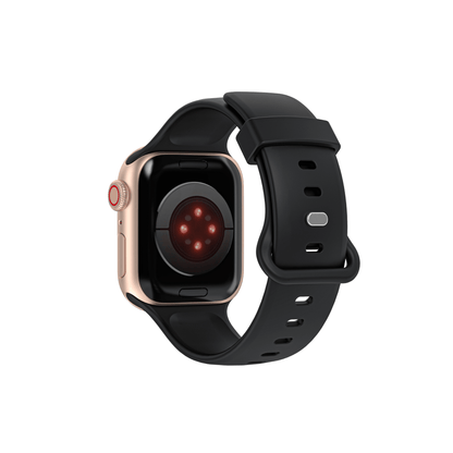 Elegantes & robustes Armband in Schwarz – schweißfest & perfekt für Business & Sport