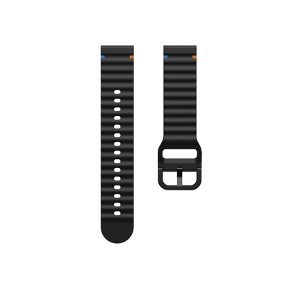 Aurum Sportarmband in Schwarz – ideal für Training, Alltag & Abenteuer mit 20 mm Smartwatches