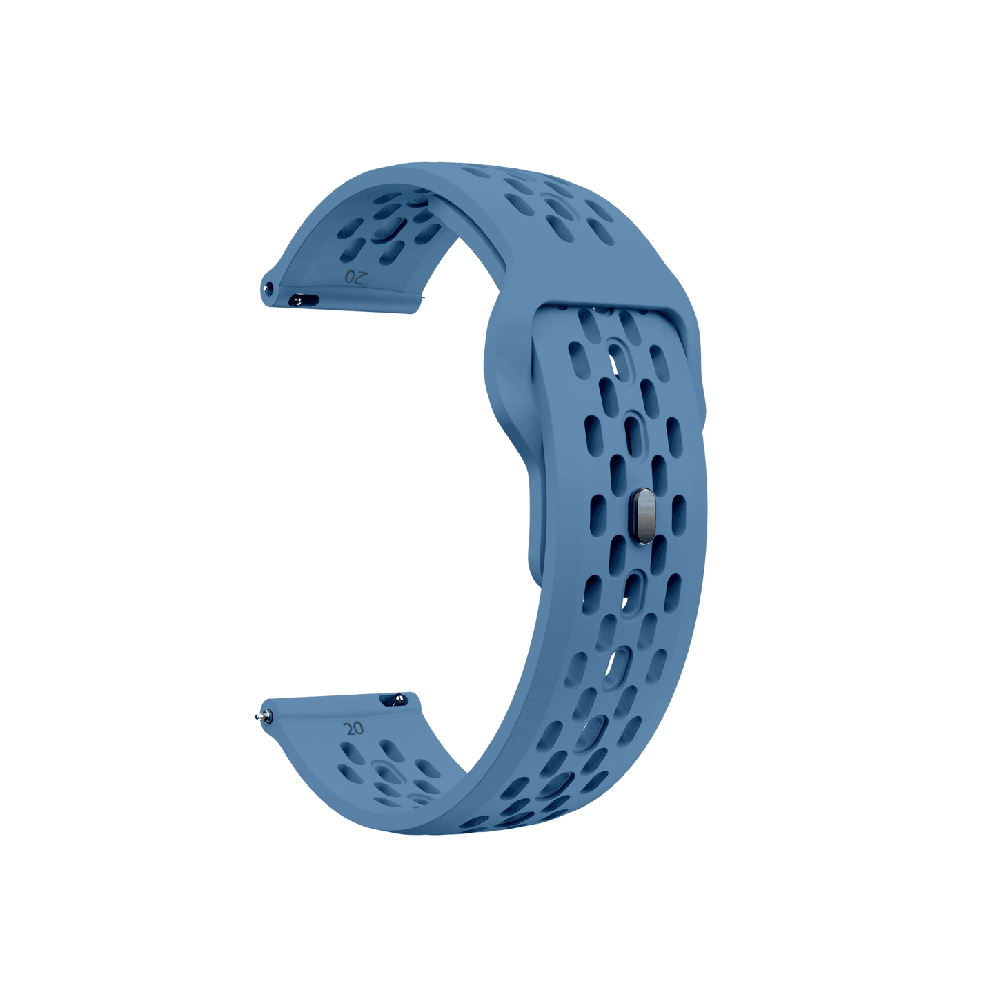 Running Air Armband in Blau – perfekter Sitz für aktive Menschen & moderne Smartwatches (20 mm)