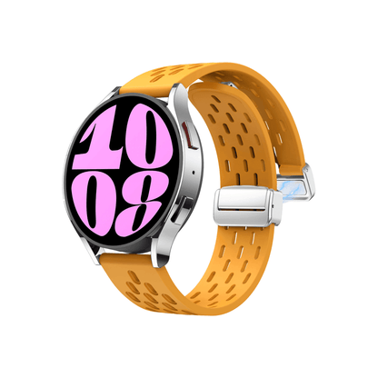 Active Plus Armband Gelb – 20 mm Universalarmband aus Silikon für Samsung, Garmin & Amazfit