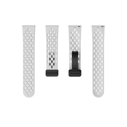 Sportarmband Hellgrau – minimalistisches Design mit optimaler Belüftung und sicherem Halt