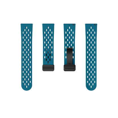 Marineblaues Active Plus Armband – stylisch, atmungsaktiv und kompatibel mit 20 mm Uhren