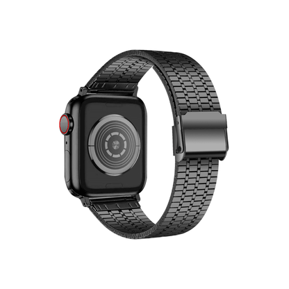 Schwarzes Elysium Armband – stilvolles Edelstahl für Business, Alltag und besondere Anlässe