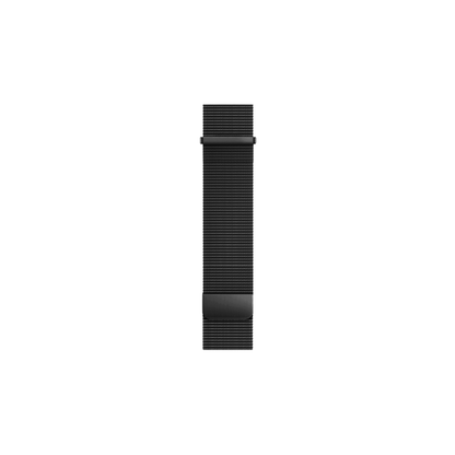 Garmin Smartwatch mit schwarzem Milanese Mesh Armband – feines Edelstahlgeflecht mit Magnetverschluss von Smartbandz