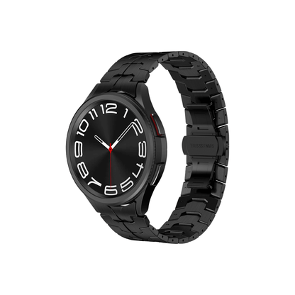 Smartbandz Titan Edition Edelstahl-Armband in Silber – elegantes, robustes Design mit individuell anpassbarem Verschluss, ideal für sportlich-elegante Looks.