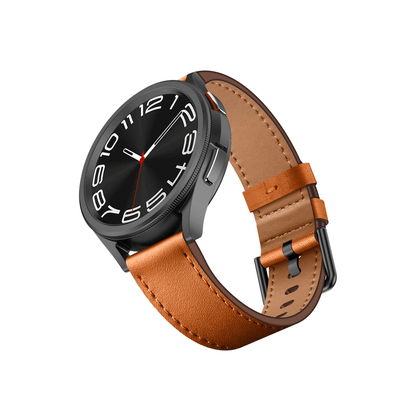  Komplettes Set – beide Hälften des braunen Veridian Armbands für 20mm Smartwatches