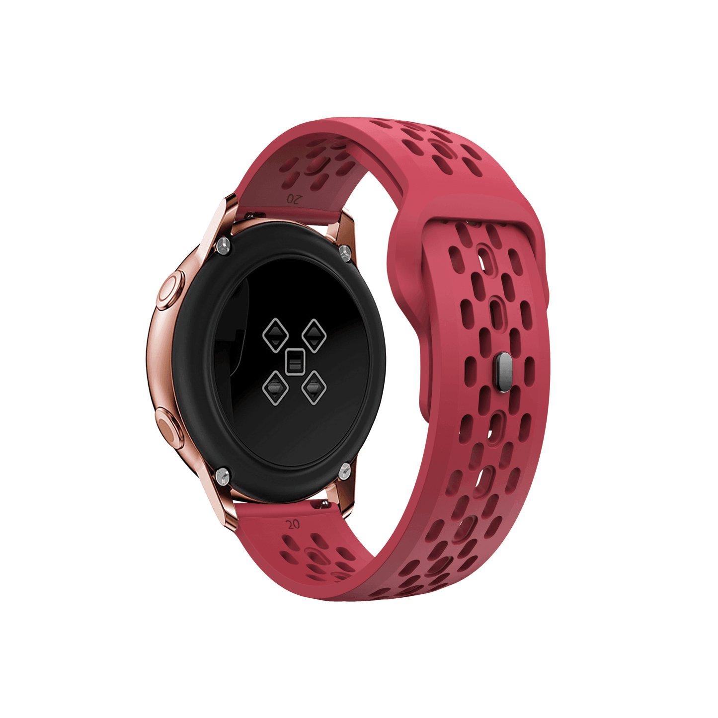 Rotes Running Air Sportarmband – atmungsaktiv & flexibel für dein aktives Leben
