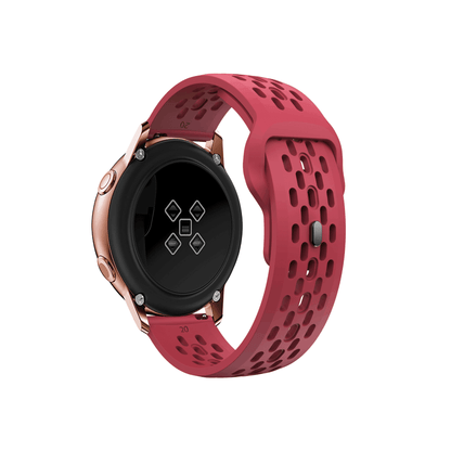 Rotes Running Air Sportarmband – atmungsaktiv & flexibel für dein aktives Leben