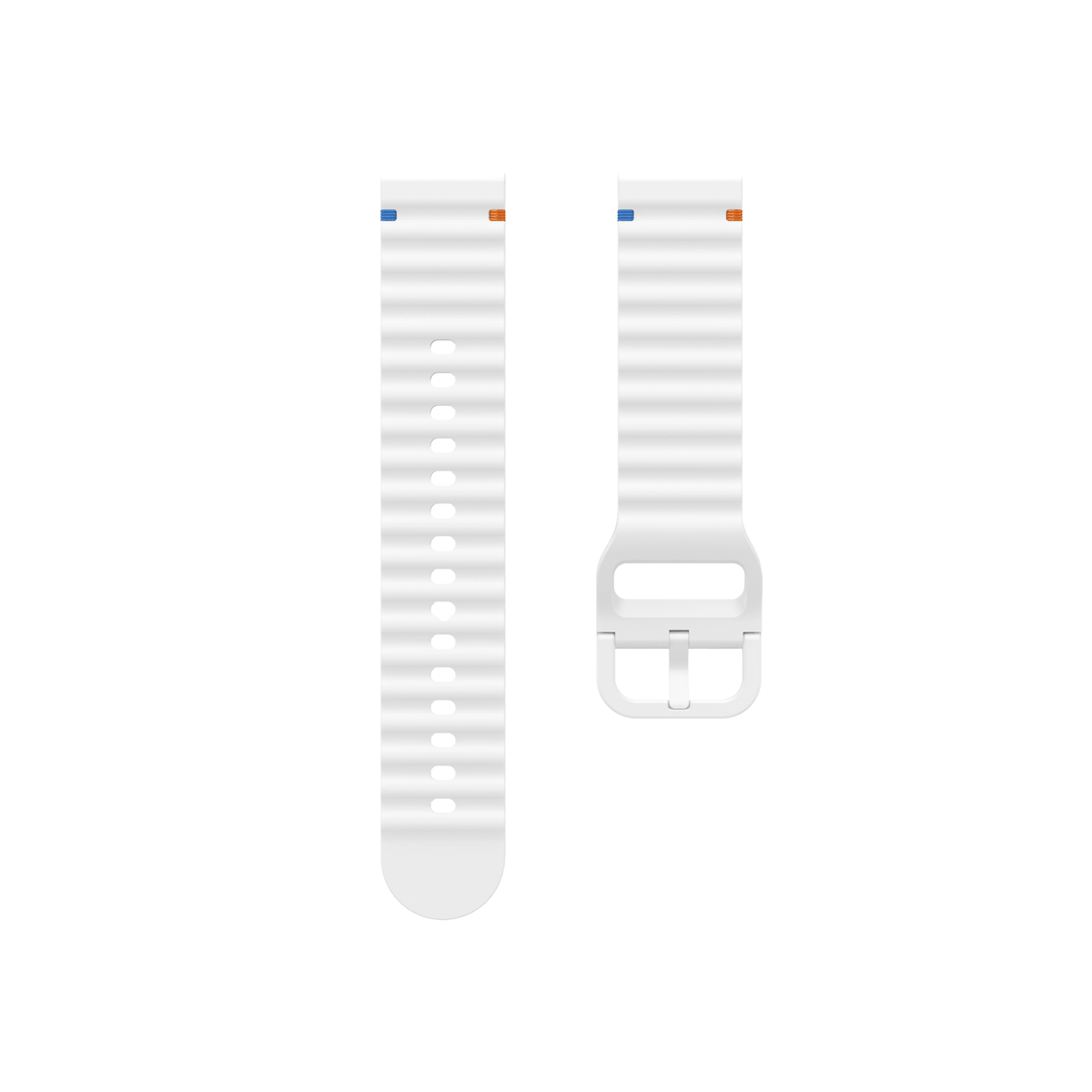 Aurum Armband Weiß – minimalistisches Design mit maximalem Komfort für 20 mm Smartwatches