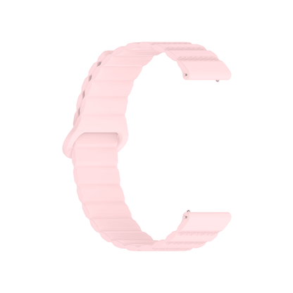Versa Silikonarmband in Light Pink – modernes Design mit Magnetverschluss, perfekt für sportliche und elegante Looks